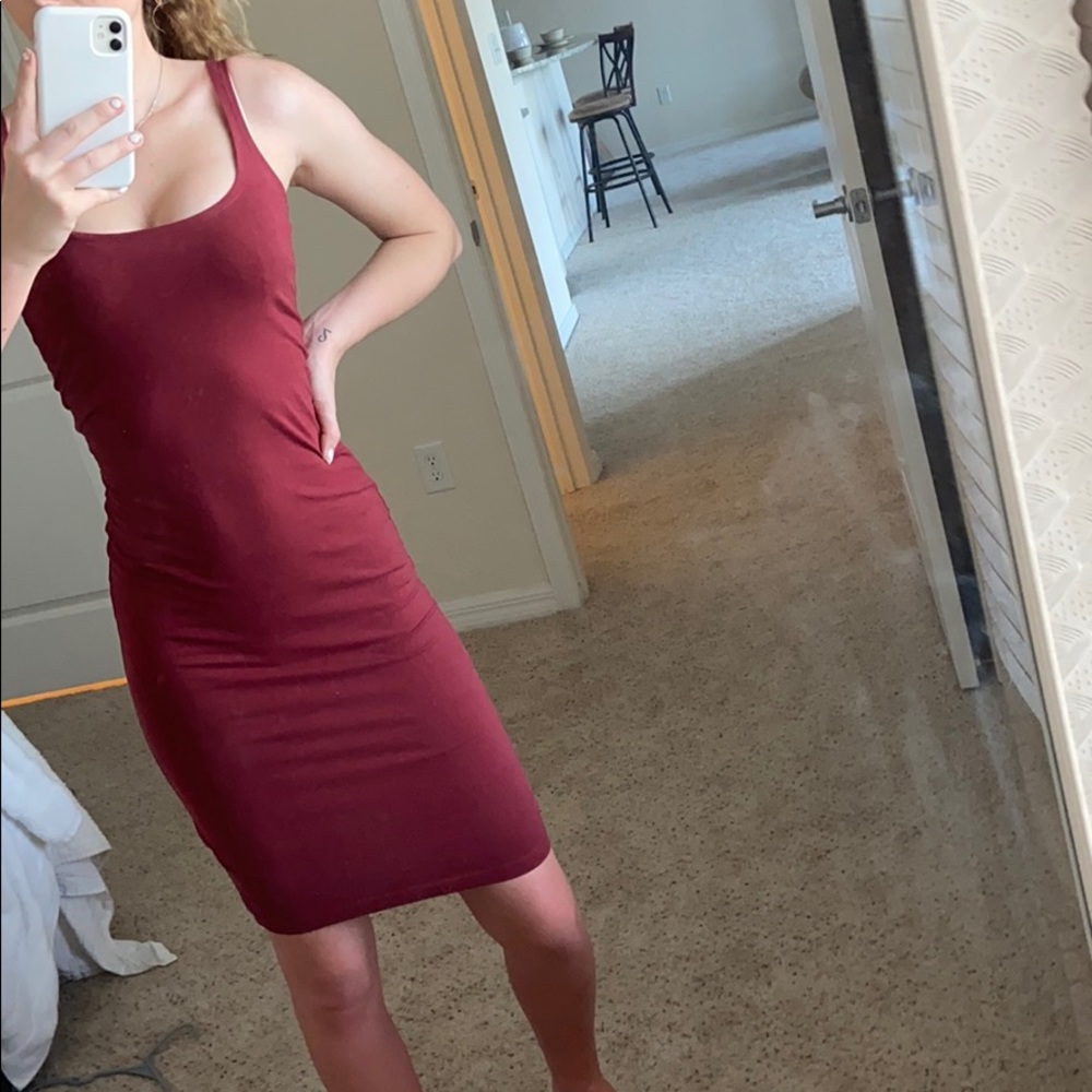 Red dress